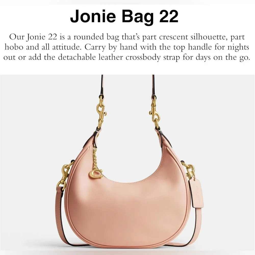 Coach Jonie Bag 22, Cream NWT SOLD OUT!!!! - Picture 3 of 13